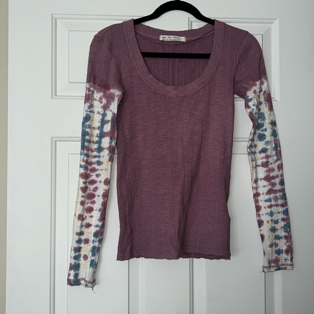 Free People Big Sur Tie Dye Long Sleeve.firm on price !!!! I never wore (deal)